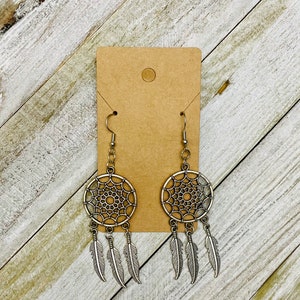 Dreamcatcher earrings