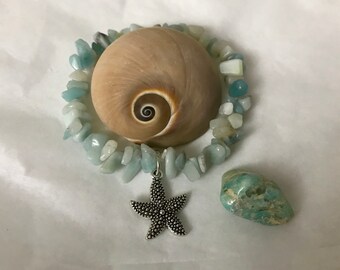 Stretch beaded bracelet