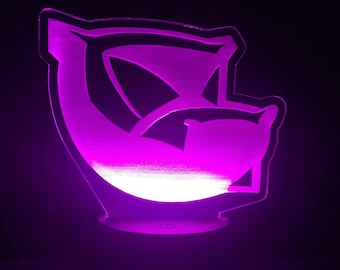 Murray Sly Cooper Acrylic LED Lamp Light