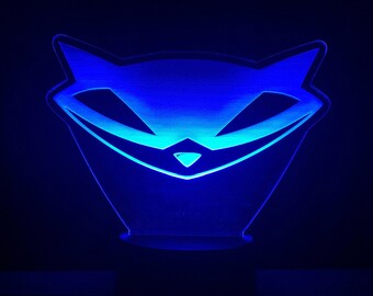 Sly Cooper Acrylic LED Lamp Light