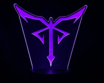 Los Iluminados | Resident Evil 4 Biohazard Acrylic LED Lamp Light