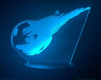 Final Fantasy 7 | FFVII Meteor Logo Acrylic LED Lamp