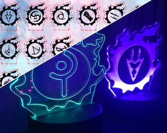 FFXIV | Final Fantasy XIV Acrylic Light Lamp For Any Job/Class
