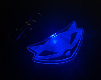 Sly Cooper Acrylic LED Keychain/Charm Light