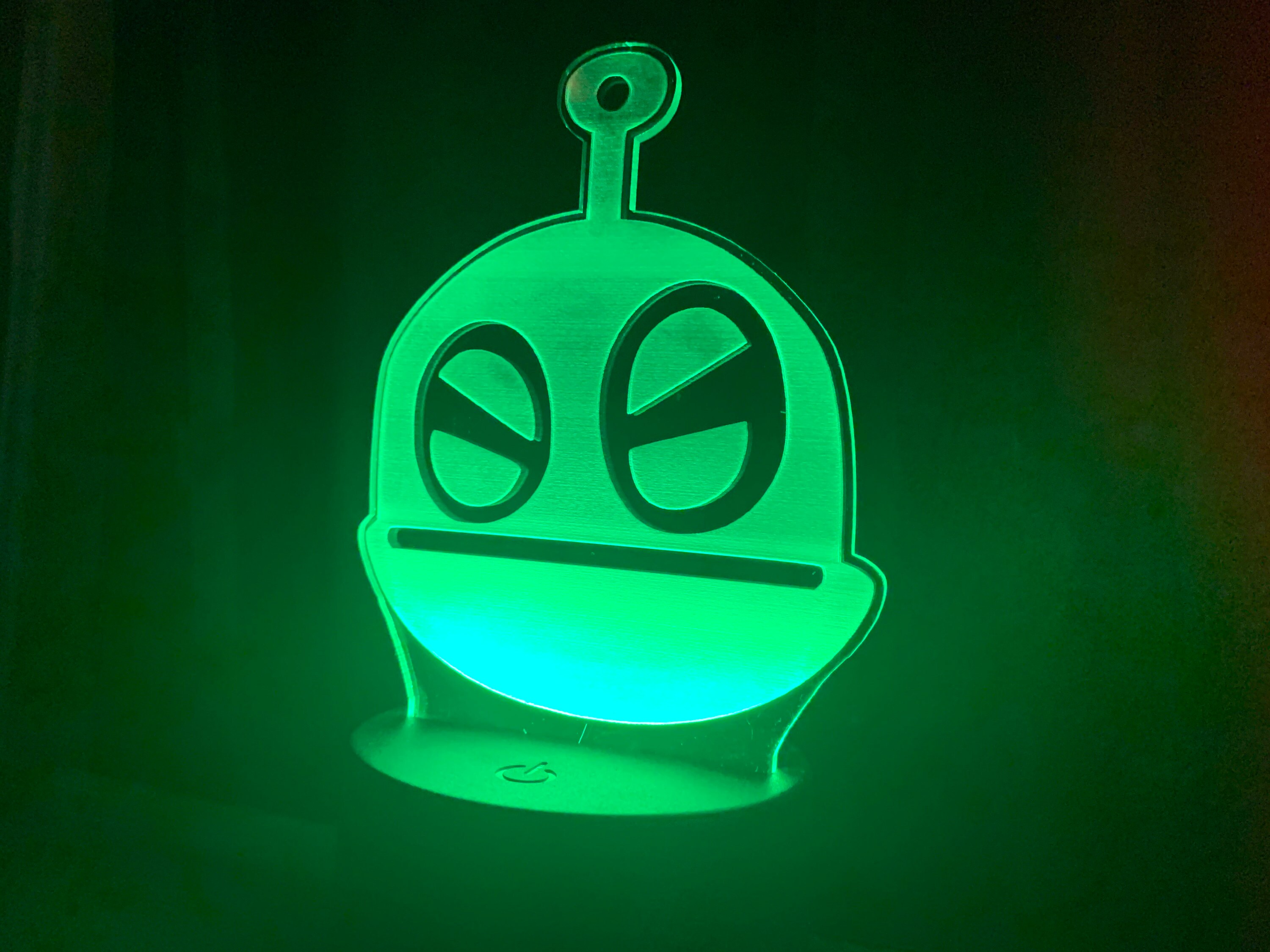 Clank Ratchet and Clank Acrylic LED Lamp Light Etsy