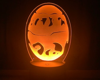 Jak and Daxter Precursor Orb Acrylic LED Light Lamp