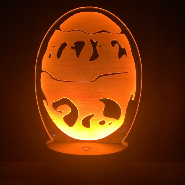 Jak and Daxter Precursor Orb Acrylic LED Light Lamp