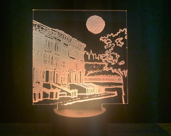 Bright Eyes Albums Acrylic Light Lamp