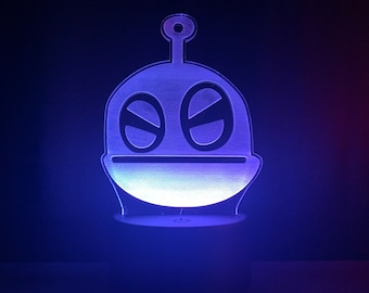 Clank | Ratchet and Clank Acrylic LED Lamp Light