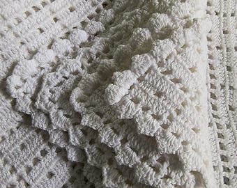 Vintage Crochet Placemats x 4