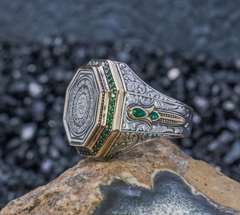 Ayatul Kursi Ring Best Gift for Muslim Men Islamic Gifts Etsy