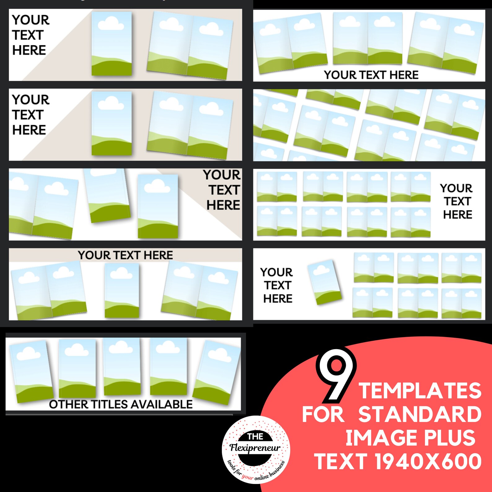 KDP Canva Book Mockup Templates for KDP A Plus Content. Canva Mockups ...