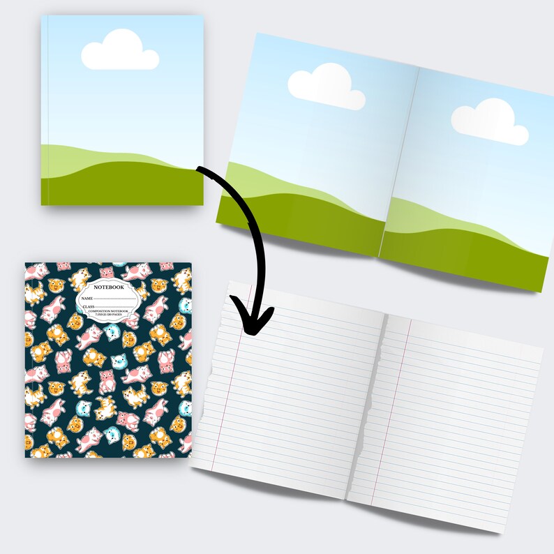 KDP Canva Book Mockup Templates for KDP A Plus Content. Canva - Etsy Canada