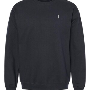 Minimalist Cross Design Subtle Christian Wear Comfortable Church Outfit Faith Inspired Fashion Religious Apparel Christian Casual Wear Spiritual Streetwear Faith Expression Clothing