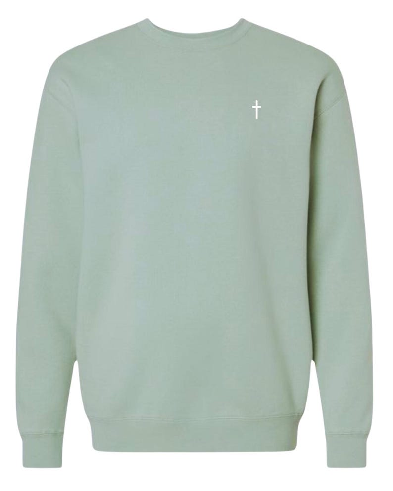 Christian Athleisure Spiritual Streetwear Faith Expression Clothing Christian Crewneck Religious Casual Top Christian Everyday Wear Spiritual Comfort Clothing Christian Retreat Wear