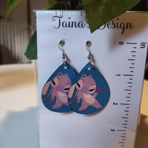 Boucles d&#39;oreilles Lilo et Stitch