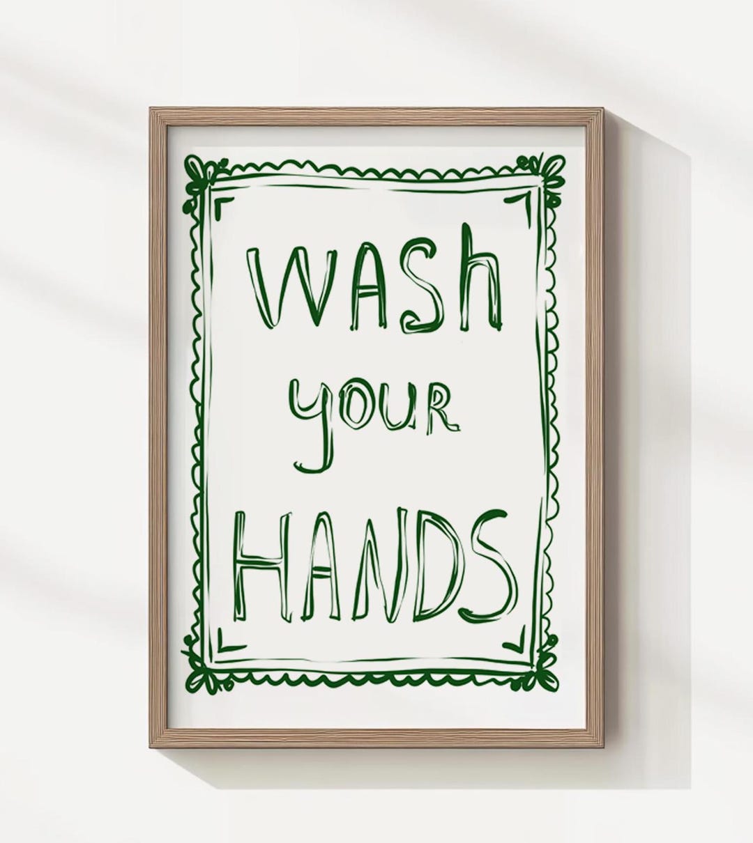 Wash Your Hands, Bathroom Decor, Bathroom Wall Art, Bathroom Print ...