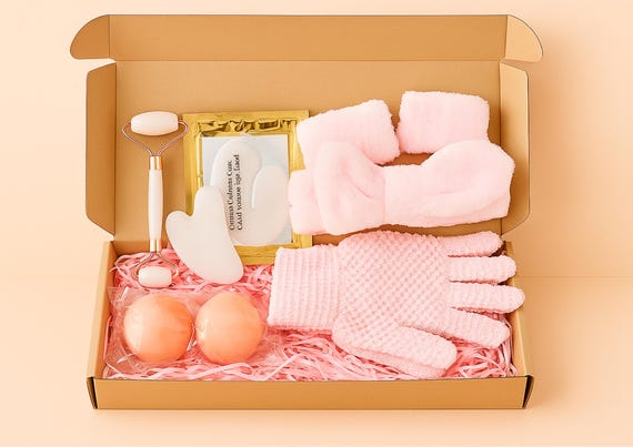 Self Care Gift Box Pampering Spa Set for Her Relaxation Wellness present birthday Christmas mother to be