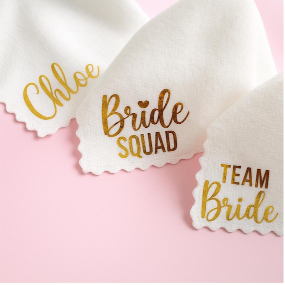 Hen party face towels Custom face towel Bachelorette party favors Bridal shower gifts Customized hen do favors Girls night out favors