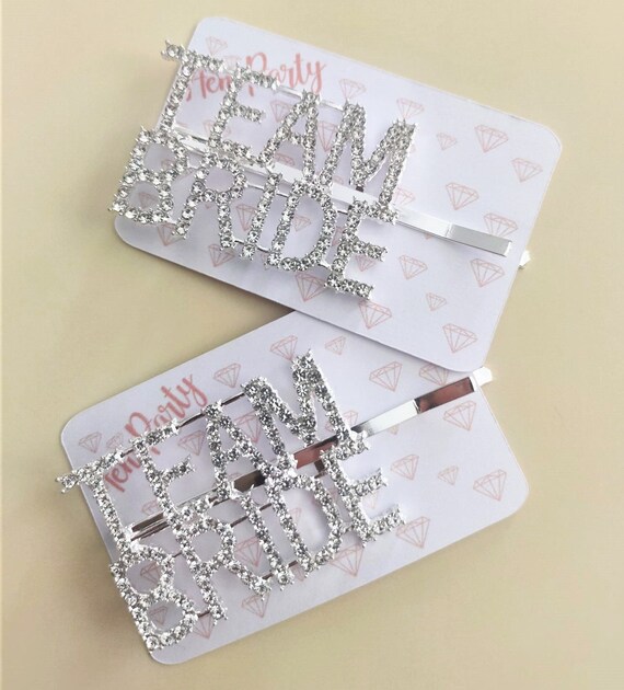 Team Bride Pin Hair Hen Party Hair Accessories Bridal Hair  display picture 2
