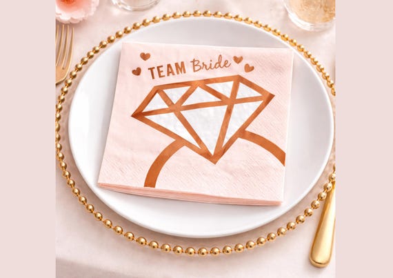 Hen Party Napkins Fun Bachelorette Party Essentials  Celebrations Bridal Showers Napkins Bachelorette Party Decor