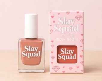 Hen Party Nail Polish Bride Squad Gift Bachelorette Favors Girls Night Favor