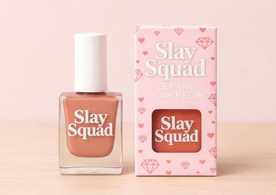 Hen Party Nail Polish Bride Squad Gift Bachelorette Favors Girls Night Favor