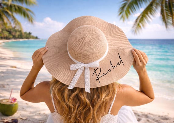 Custom hat hen party favours bachelorette party gifts hen do hats beach hen party gifts girls out weekend hen do favours