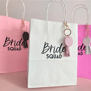 Bride Squad Hen Party Bags bachelorette party gift hen party favours bags bridal shower party favors hen do goody bags Hen Party Gift Bags