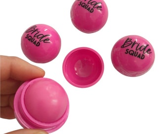 Bálsamo labial para despedida de soltera, regalo para novia, bálsamo labial redondo de frutas, regalo para despedida de soltera, regalo para dama de honor, propuesta de matrimonio, regalo para despedida de soltera