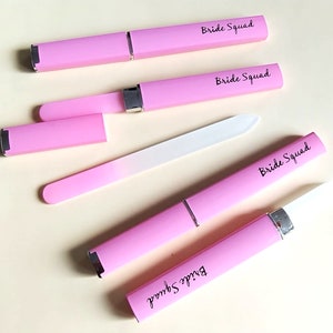 Hen Party Nail File Favours  Bride Squad & Bridesmaid Gifts Bachelorette Party Essentials Bridal Shower Favour Hen Do Accessories