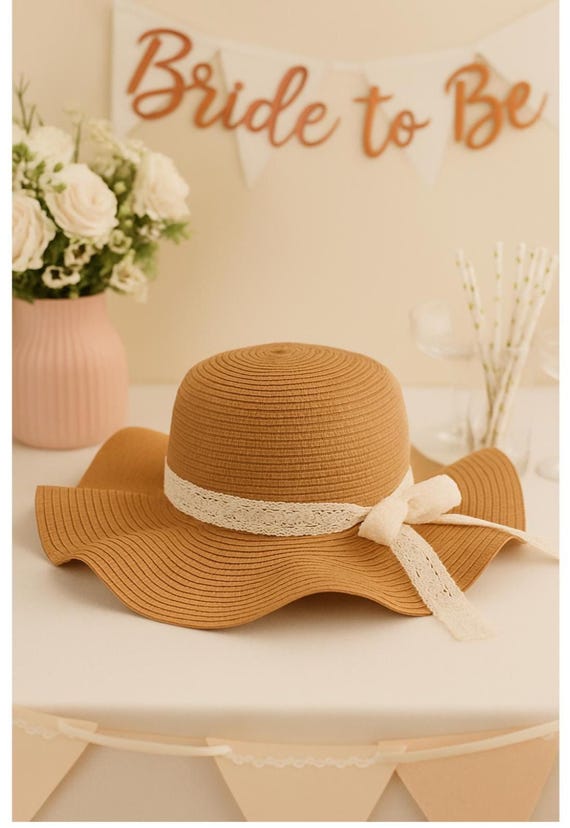 Hen Party Gifts Bride Hat Beach Bachelorette Bridal Shower  display picture 2