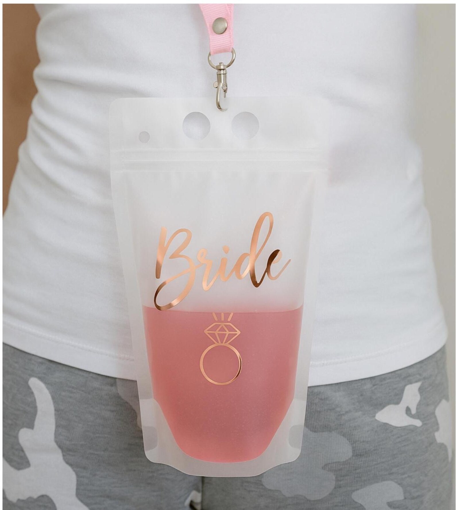 Bride & Team Bride Pouch Drink Bachelorette Party Drink Pouch Hen Party ...