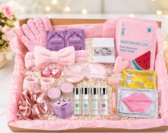 Pampering Gift Set Wellness Self Care Box Her Birthday Hamper Mum To Be Galentine’s mothers day gifts Bridesmaid