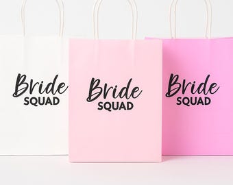 Bolsas de regalo para el equipo de novias, recuerdos para despedidas de soltera, accesorios para despedidas de soltera, bolsas de regalos para salidas nocturnas de chicas, bolsas de recuerdo para la tribu de novias