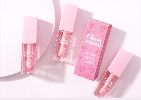 Hen Party Lip Oil Gloss Squad Bridesmaid Bachelorette Party Favour