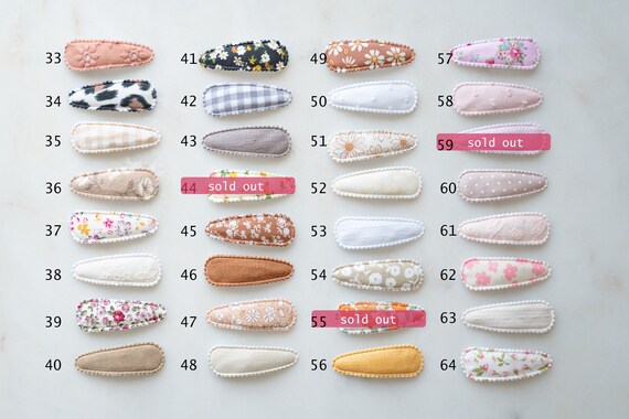 Soft girl cheap hair clips