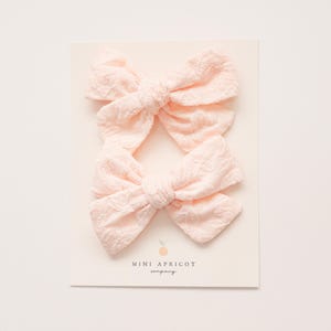 PINK LEAVES PIGTAIL bow set, piggy girl hair bow, pink pinwheel bow, pig tail hair bow, piggy hair clips, pig tail hair accessory