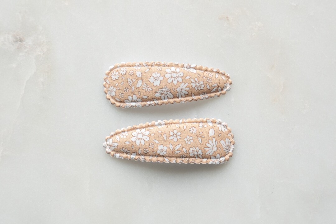 20 Fermagli Capelli Glitterati Per Bambine - Fiocchi In Lino 7,9 Cm, Sicuri E Colorati - Foto 1