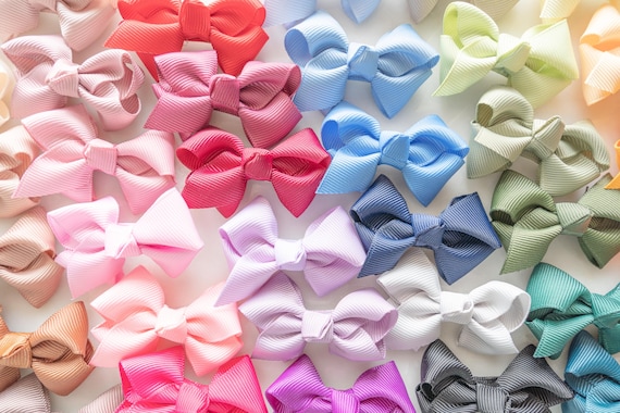NEW** MEDIUM bow snap clips, baby girl hair clips, girl hair accessory, toddler hair clip, fringe clip, kids accessories, baby barrette