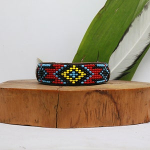 Laatste armband beschikbaar, handgemaakt leer, luxe en elegantie