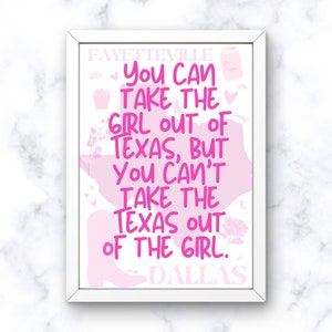 Uni of Arkansas, Preppy Arkansas Wall Art, Dorm Art, Digital Download