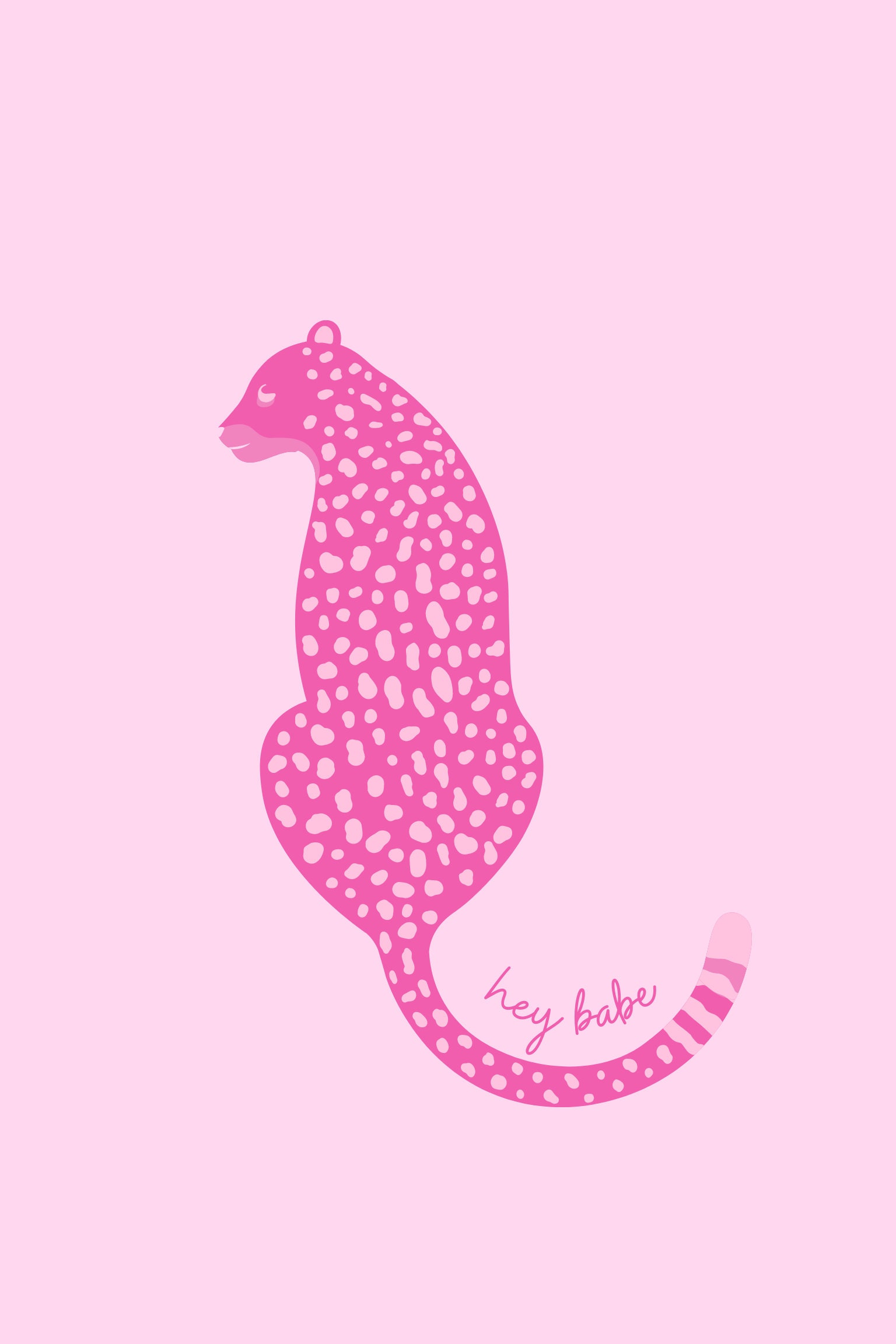 Preppy Pink Girly Poster Set of 3 Wall Art Decor