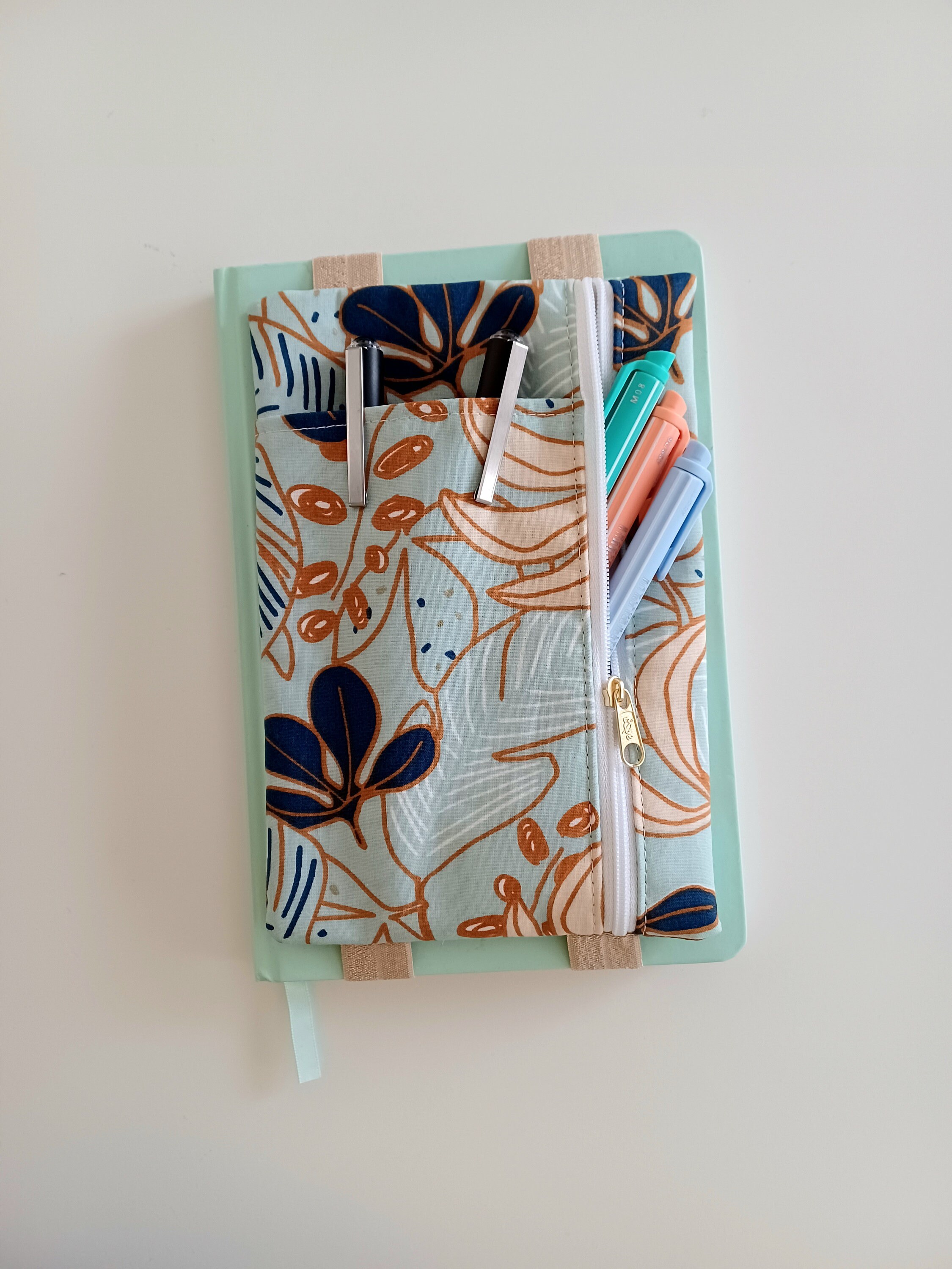 Planner Pouch Pattern, Elastic Pencil Case, Journal Pen Pouch - PDF ...