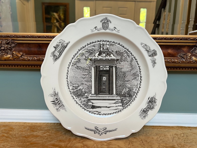 Vintage Wedgwood Dinner Plates Peekskill Military Academy Four