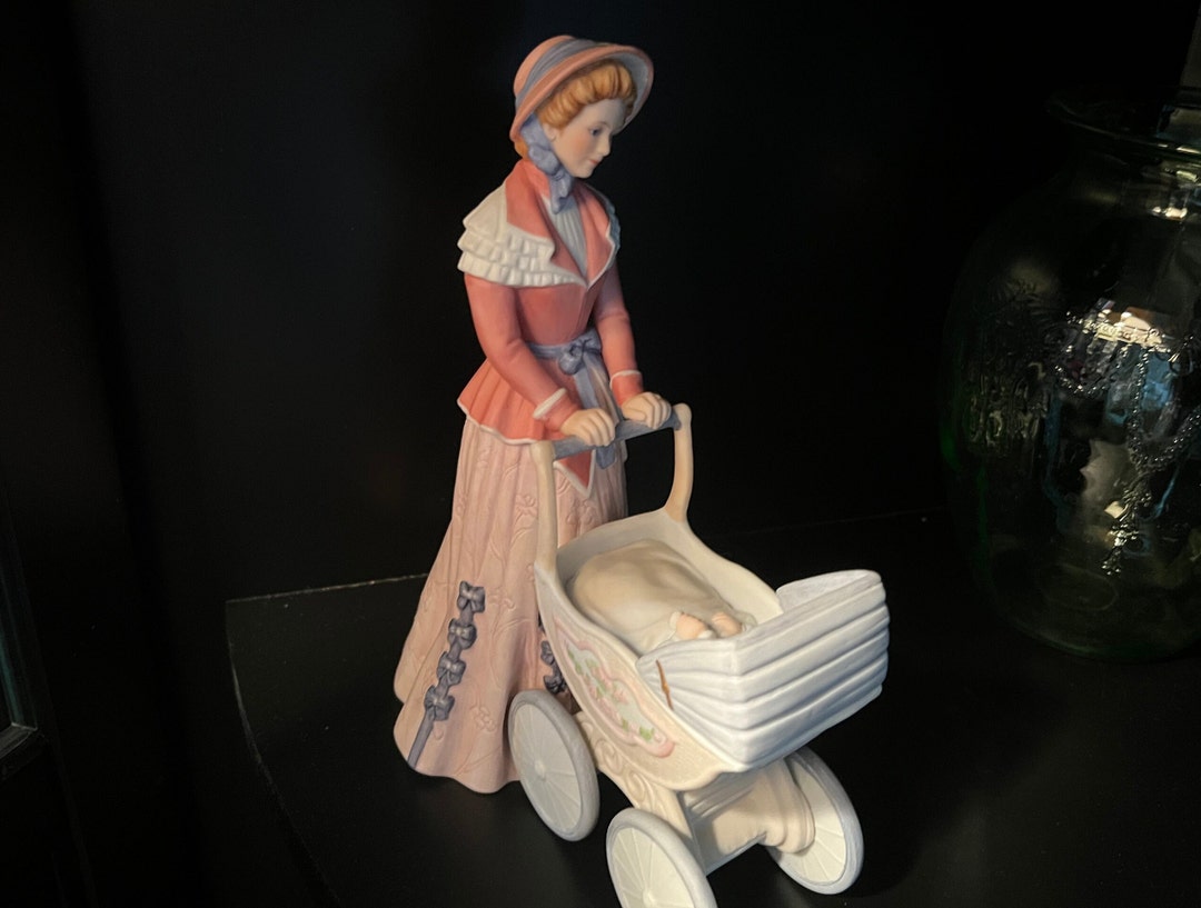 Vintage Lenox Figurine the Afternoon Stroll Etsy