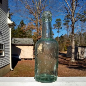 1800's Blown Blob Top Allsopps Embossed Bottle image 3