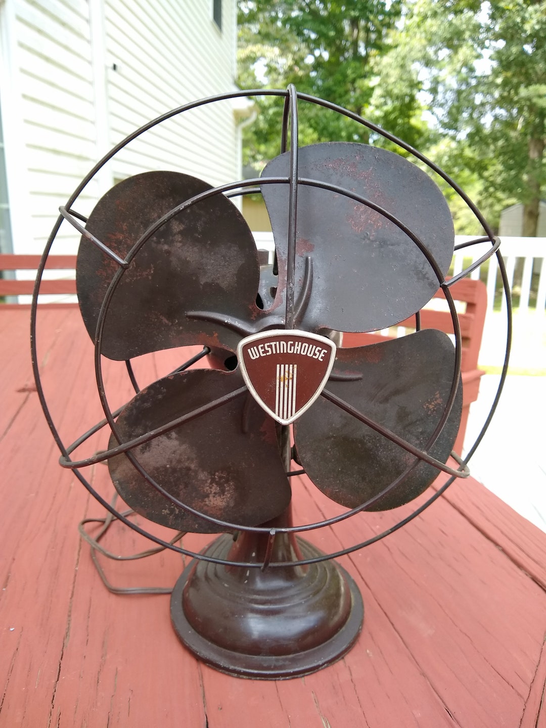 Vintage Westinghouse Electric Fan 1950's Etsy