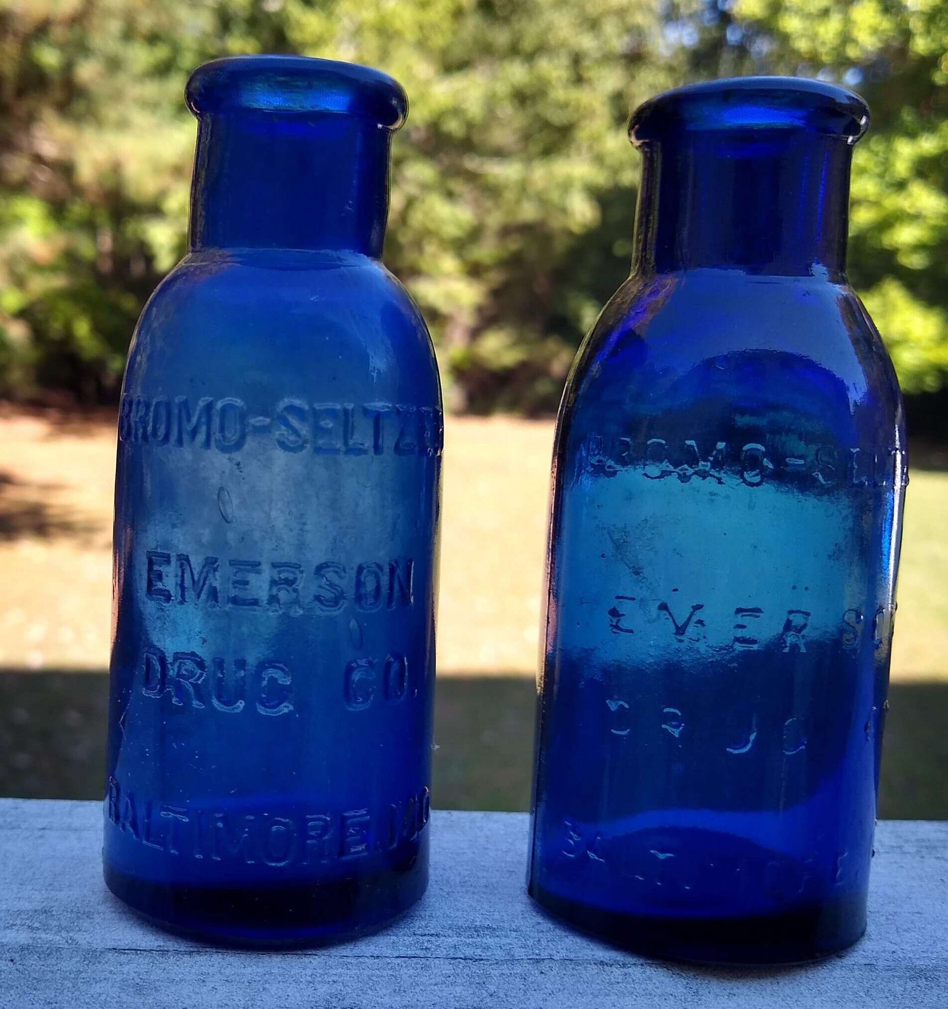 Very Early Version 1800's Hand Blown Bromo Seltzer Bottle Etsy