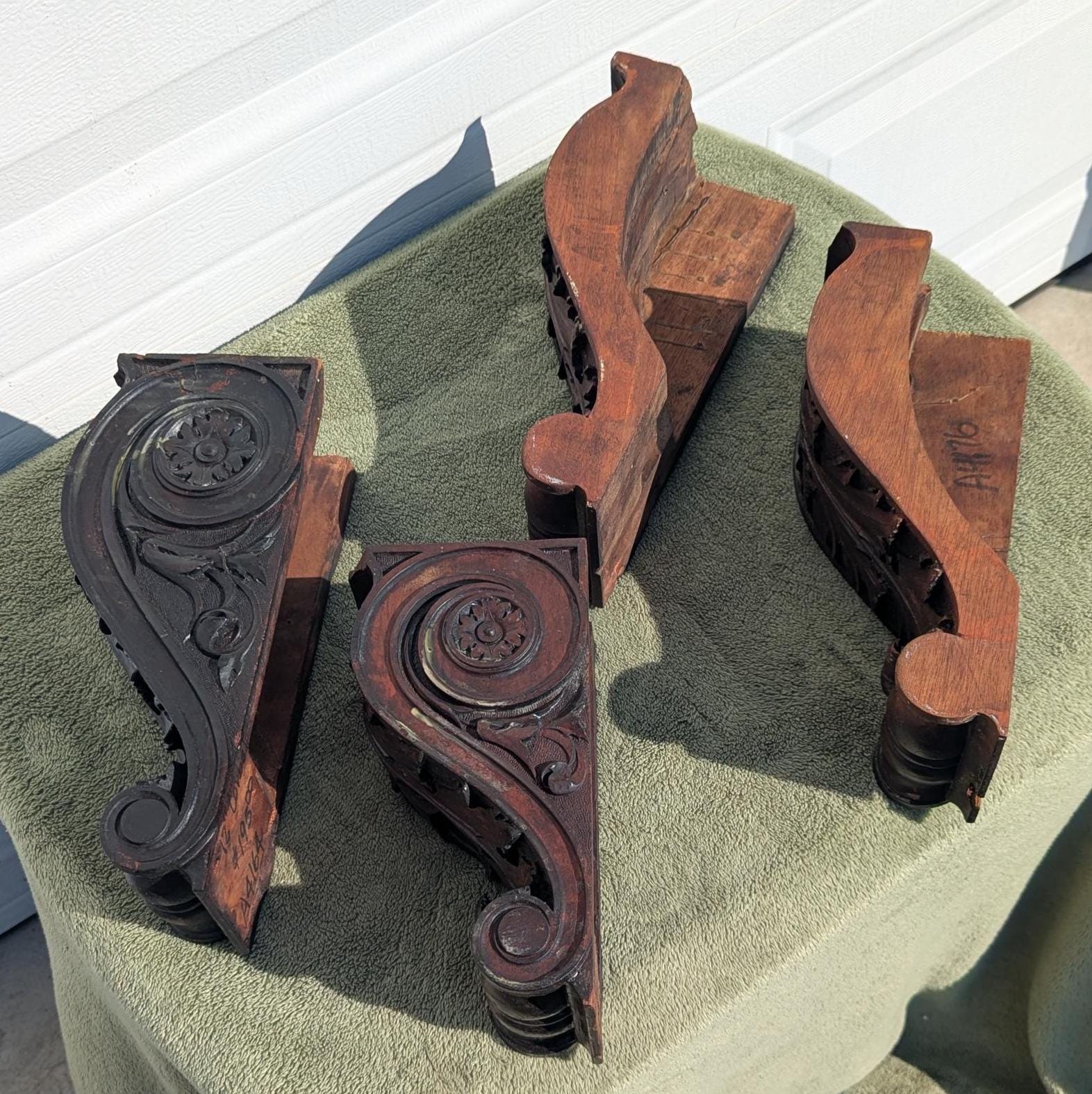 Museum Find! Gorgeous Antique Architectural Salvage Carved Mahogany